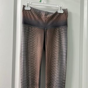 Niyama Sol snake print leggings